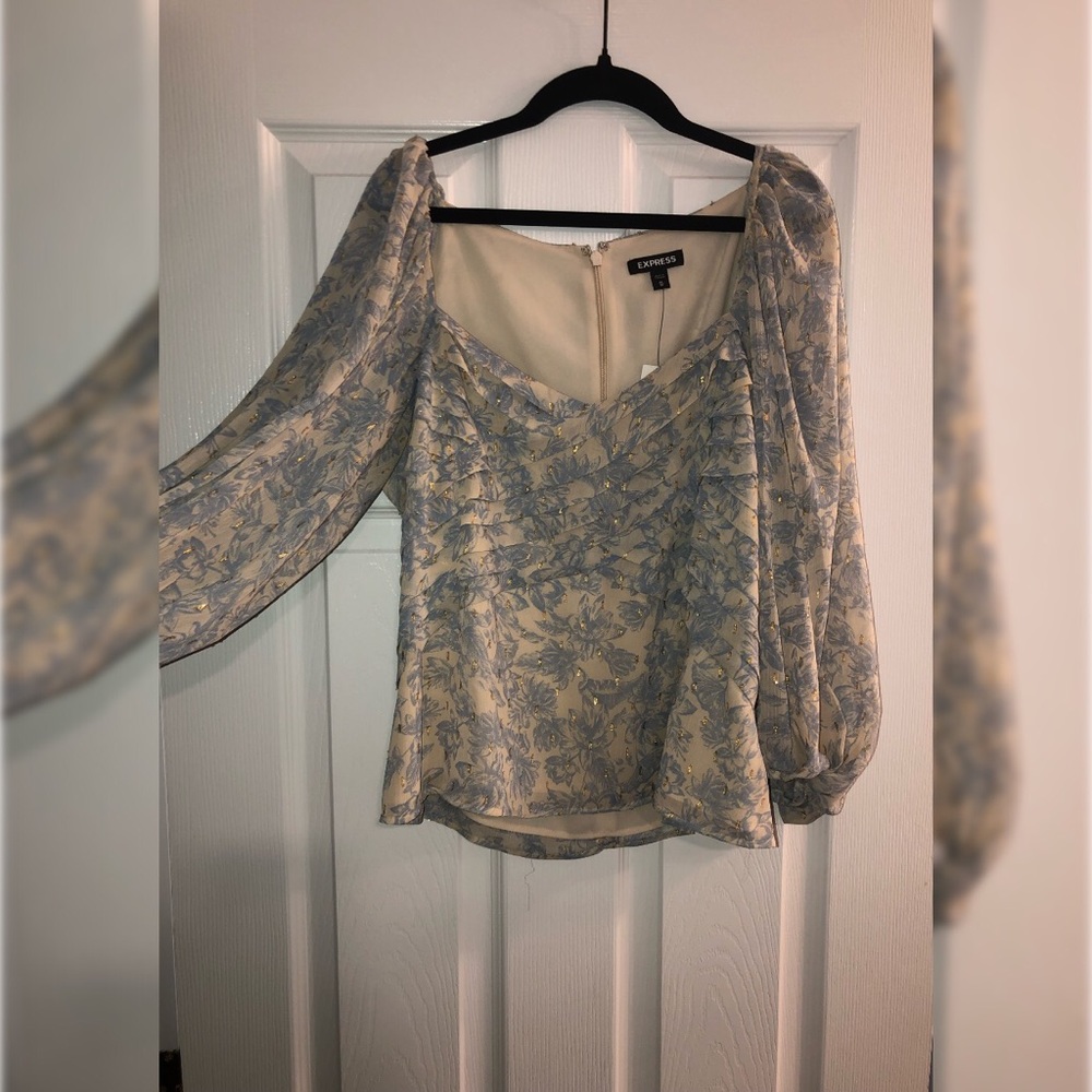 Express spring floral top